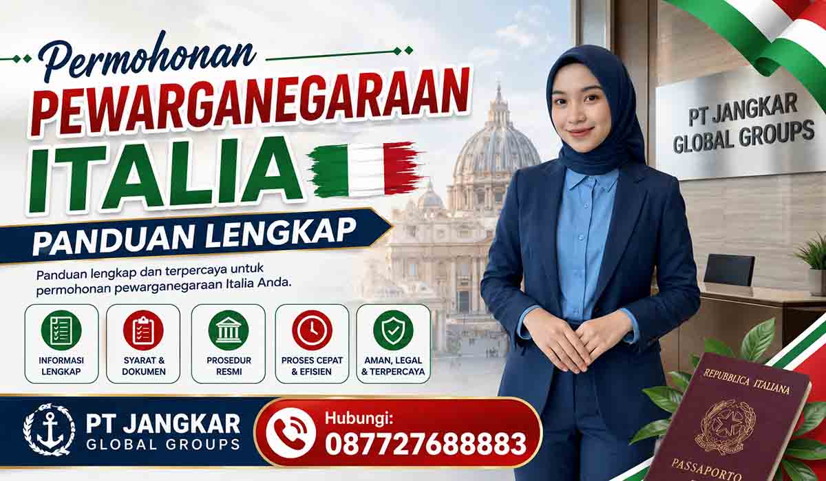 Permohonan Pewarganegaraan Italia Panduan Lengkap