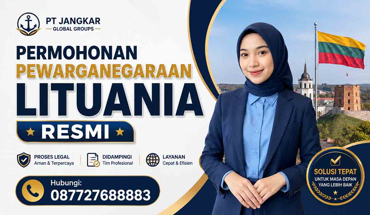 Permohonan Pewarganegaraan Lituania Resmi