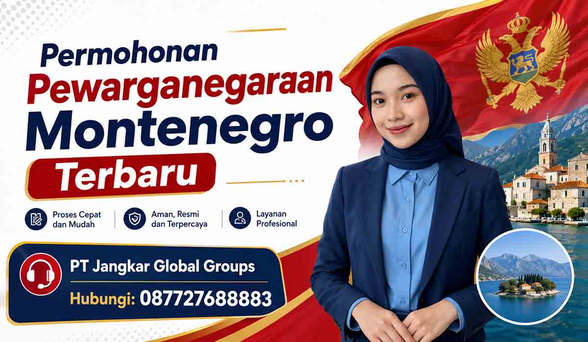 Permohonan Pewarganegaraan Montenegro Terbaru