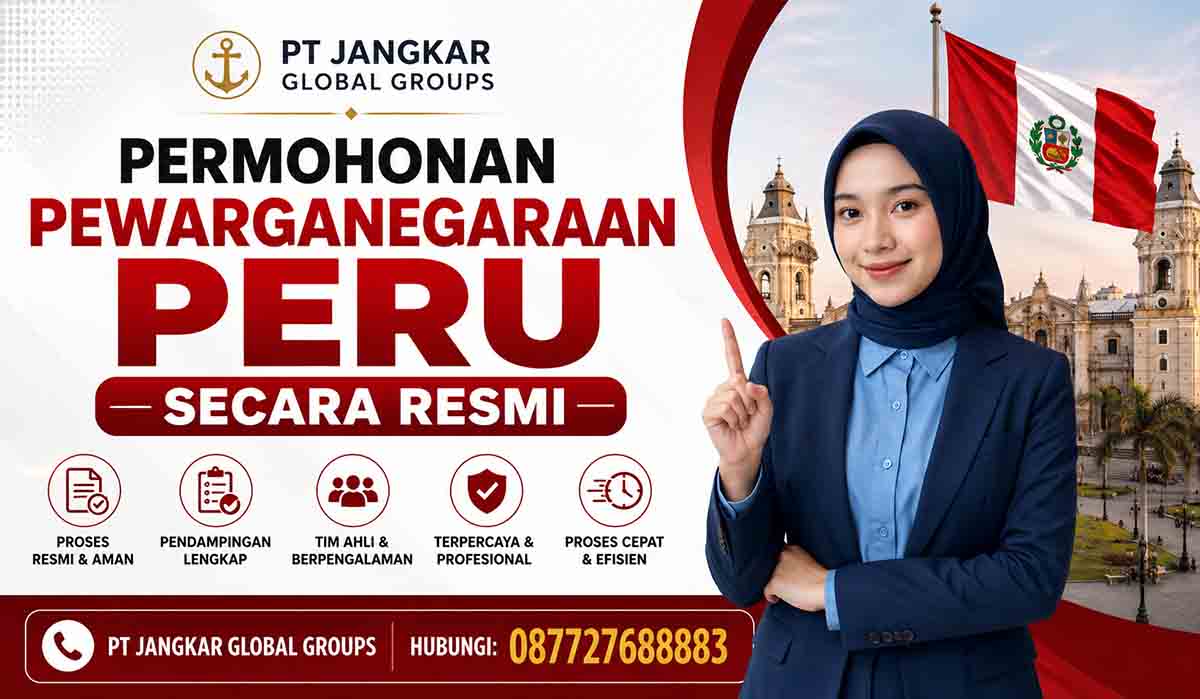 Permohonan Pewarganegaraan Peru Secara Resmi