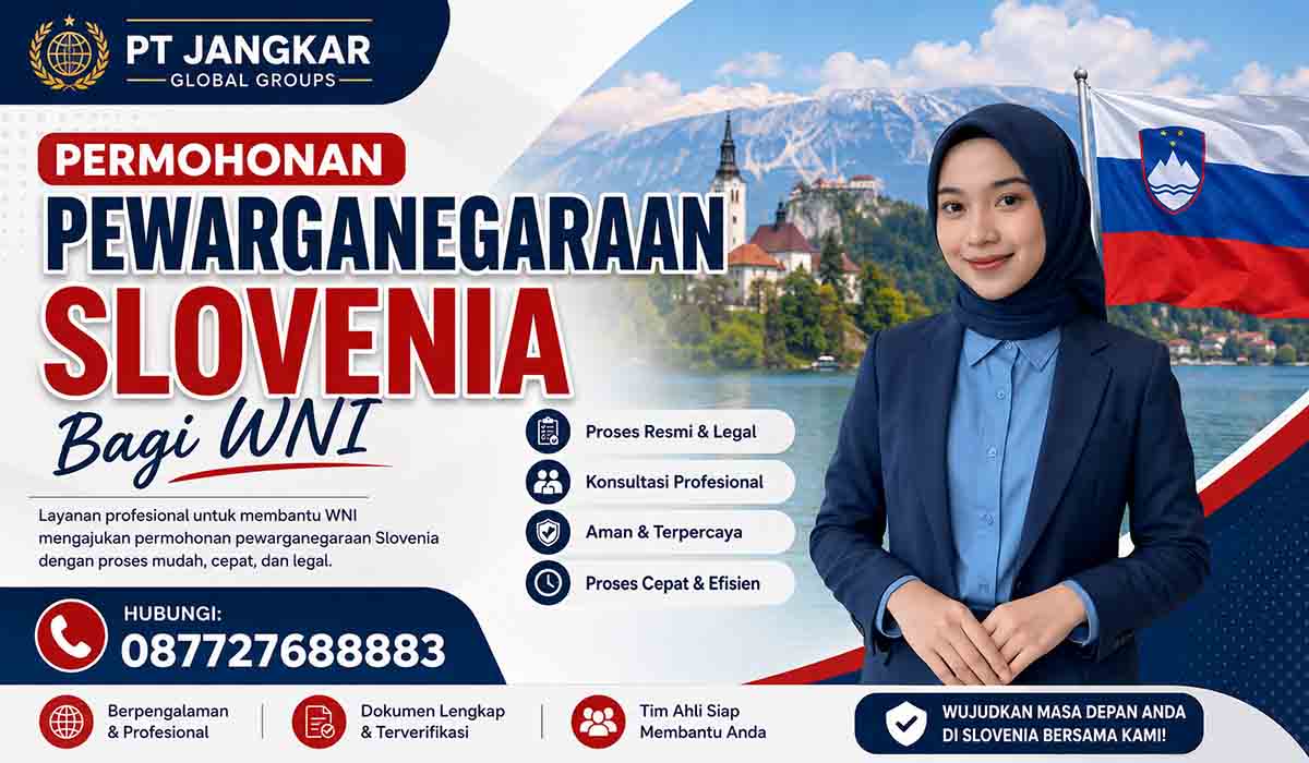 Permohonan Pewarganegaraan Slovenia Bagi WNI
