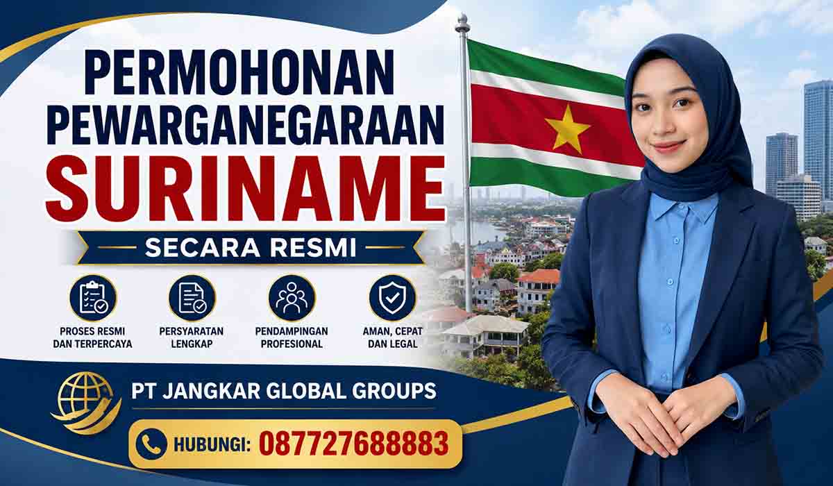 Permohonan Pewarganegaraan Suriname Secara Resmi