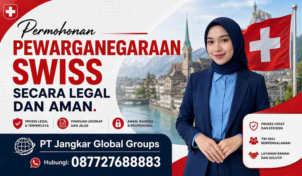 Permohonan Pewarganegaraan Swiss Secara Legal dan Aman