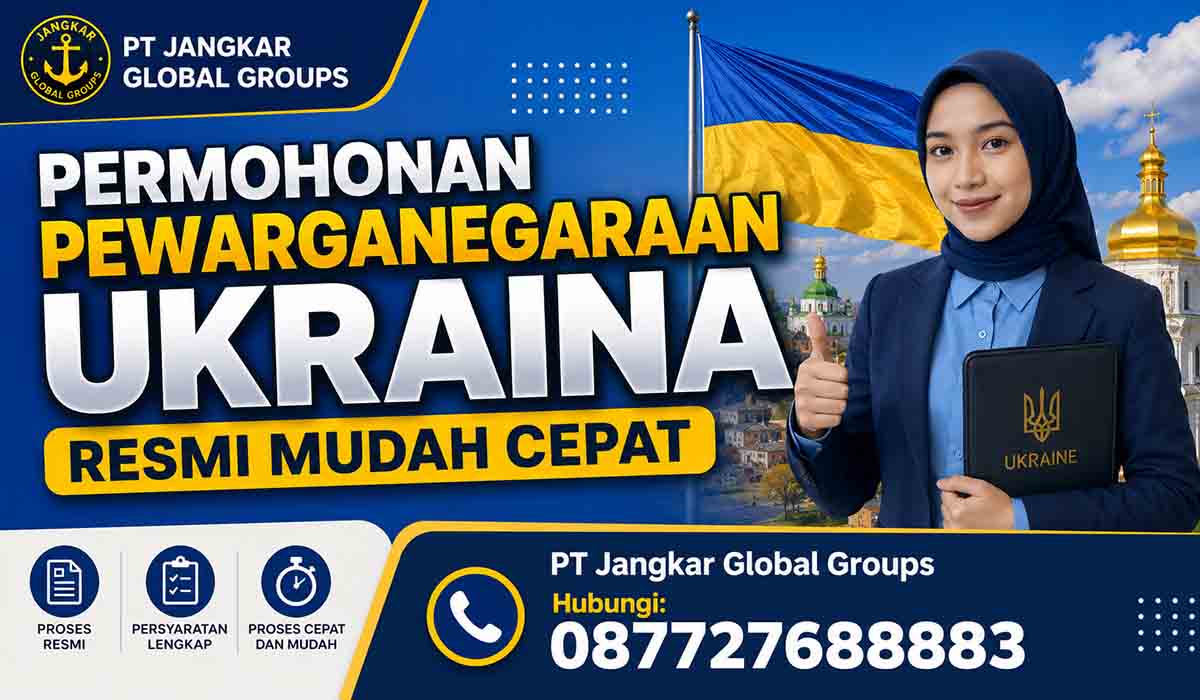Permohonan Pewarganegaraan Ukraina Resmi Mudah Cepat