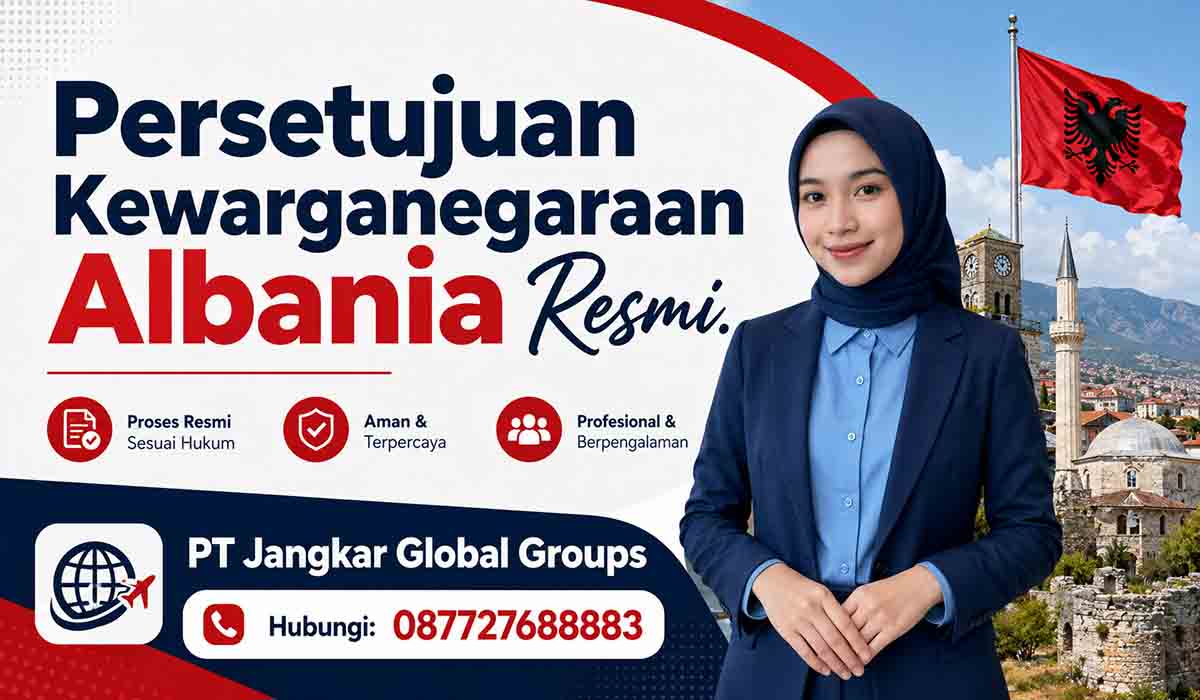 Persetujuan Kewarganegaraan Albania Resmi