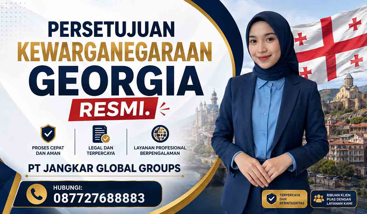 Persetujuan Kewarganegaraan Georgia Resmi