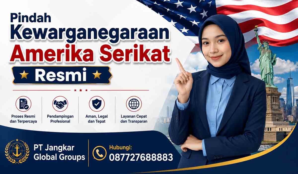 Pindah Kewarganegaraan Amerika Serikat Resmi