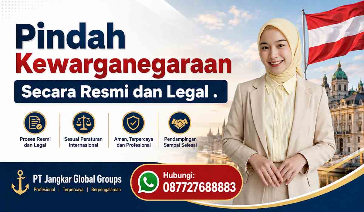 Pindah Kewarganegaraan Secara Resmi dan Legal