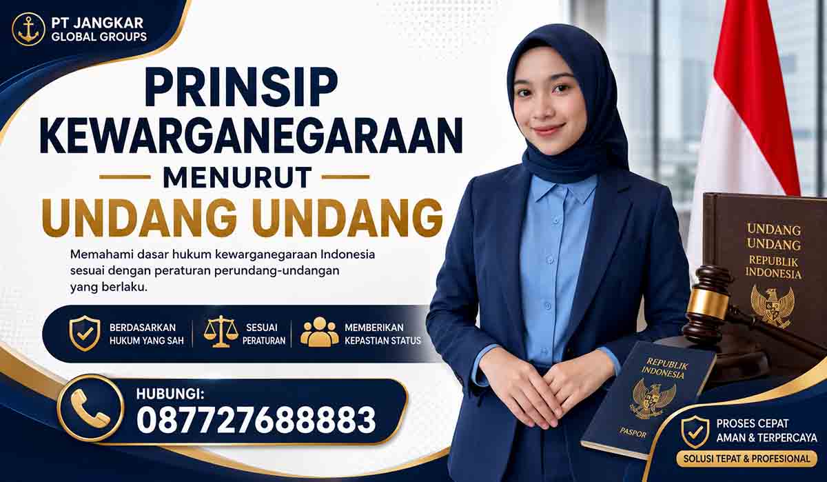 Prinsip Kewarganegaraan Menurut Undang Undang
