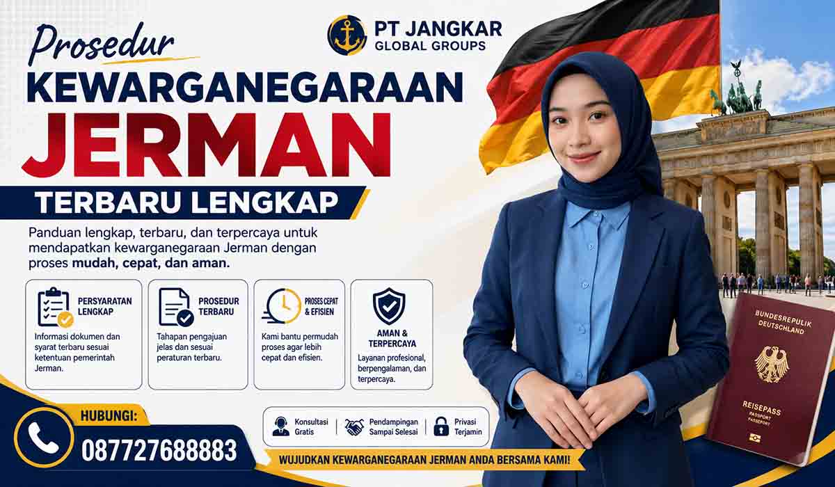 Prosedur Kewarganegaraan Jerman Terbaru Lengkap