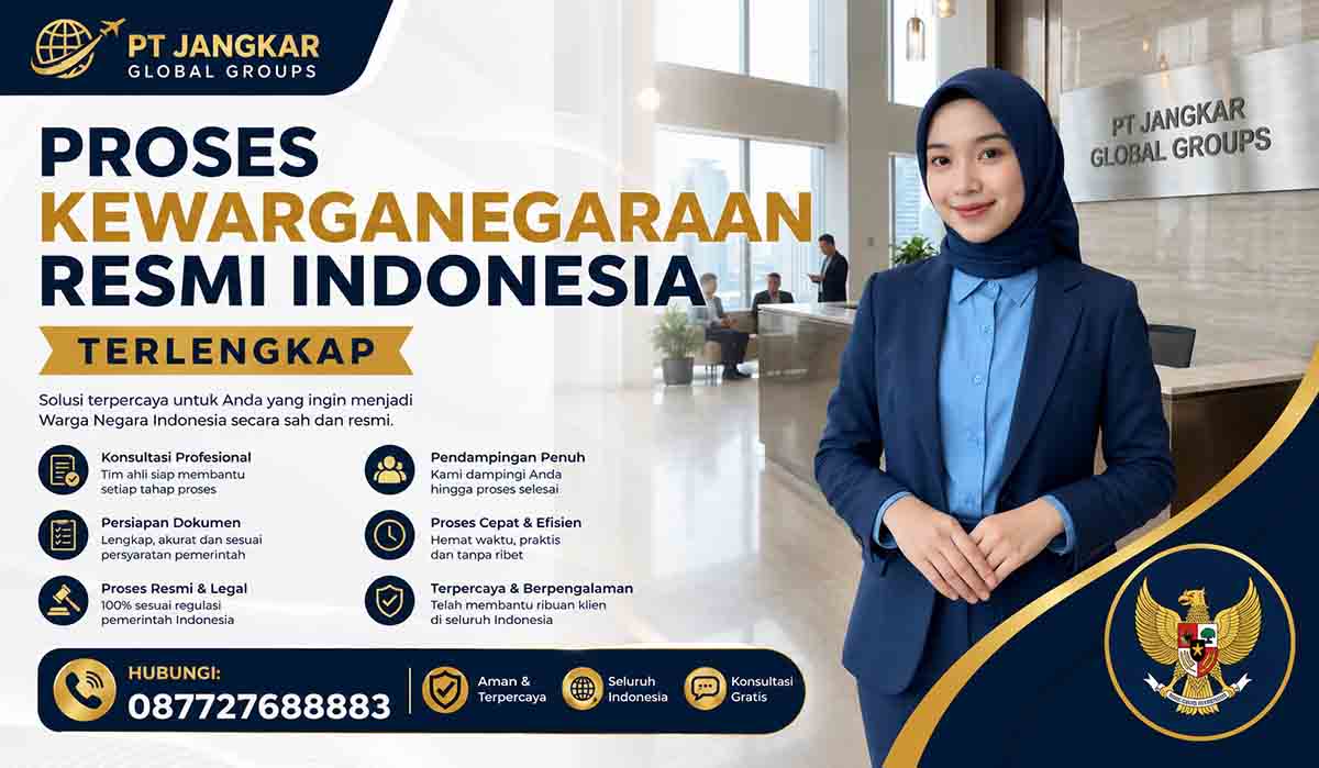 Proses Kewarganegaraan Resmi Indonesia Terlengkap