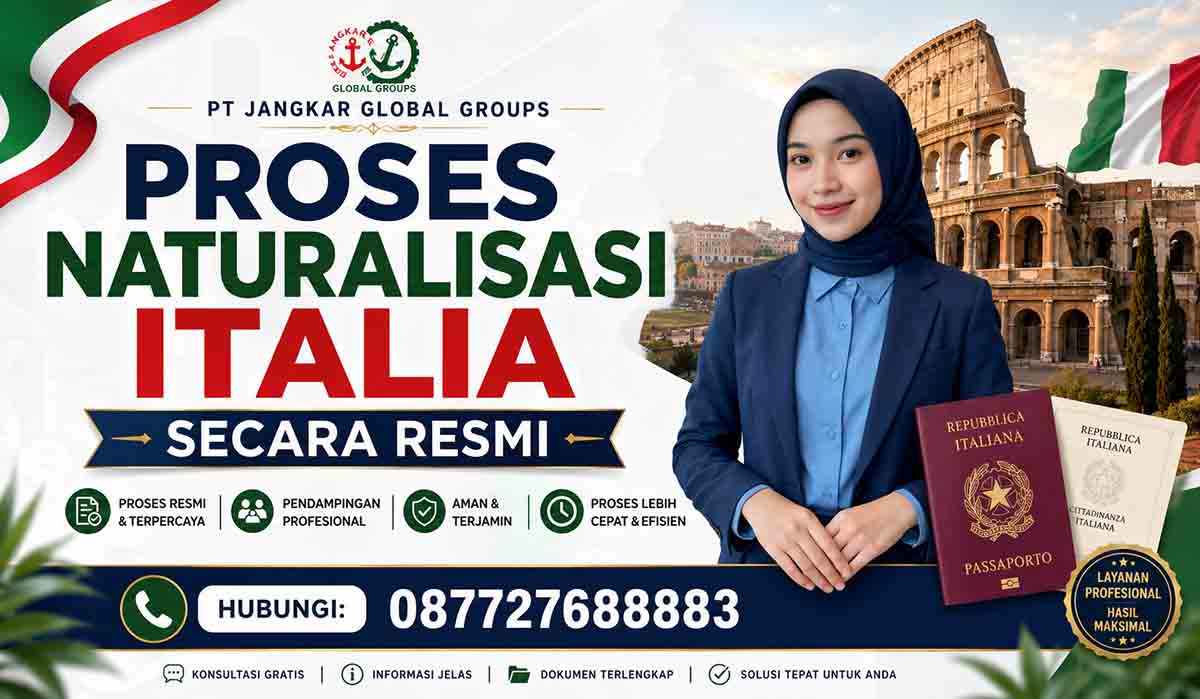 Proses Naturalisasi Italia Secara Resmi