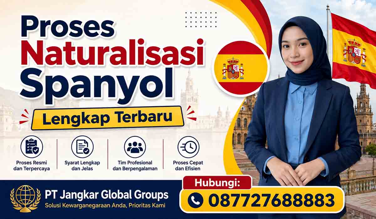 Proses Naturalisasi Spanyol Lengkap Terbaru