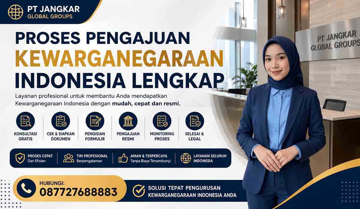 Proses Pengajuan Kewarganegaraan Indonesia Lengkap