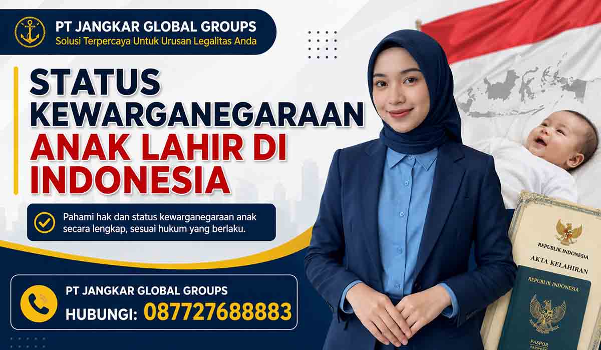 Status Kewarganegaraan Anak Lahir di Indonesia
