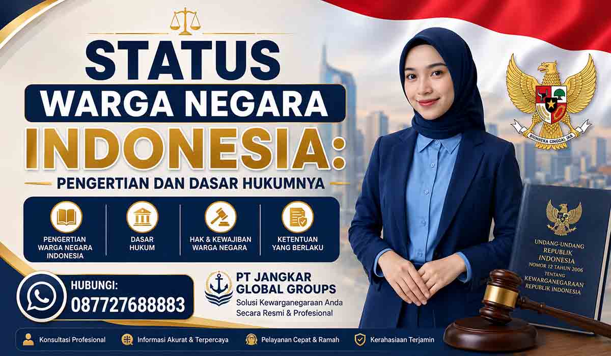 Status Warga Negara Indonesia: Pengertian dan Dasar Hukumnya
