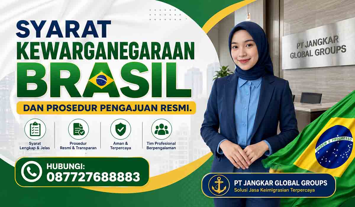 Syarat Kewarganegaraan Brasil dan Prosedur Pengajuan Resmi