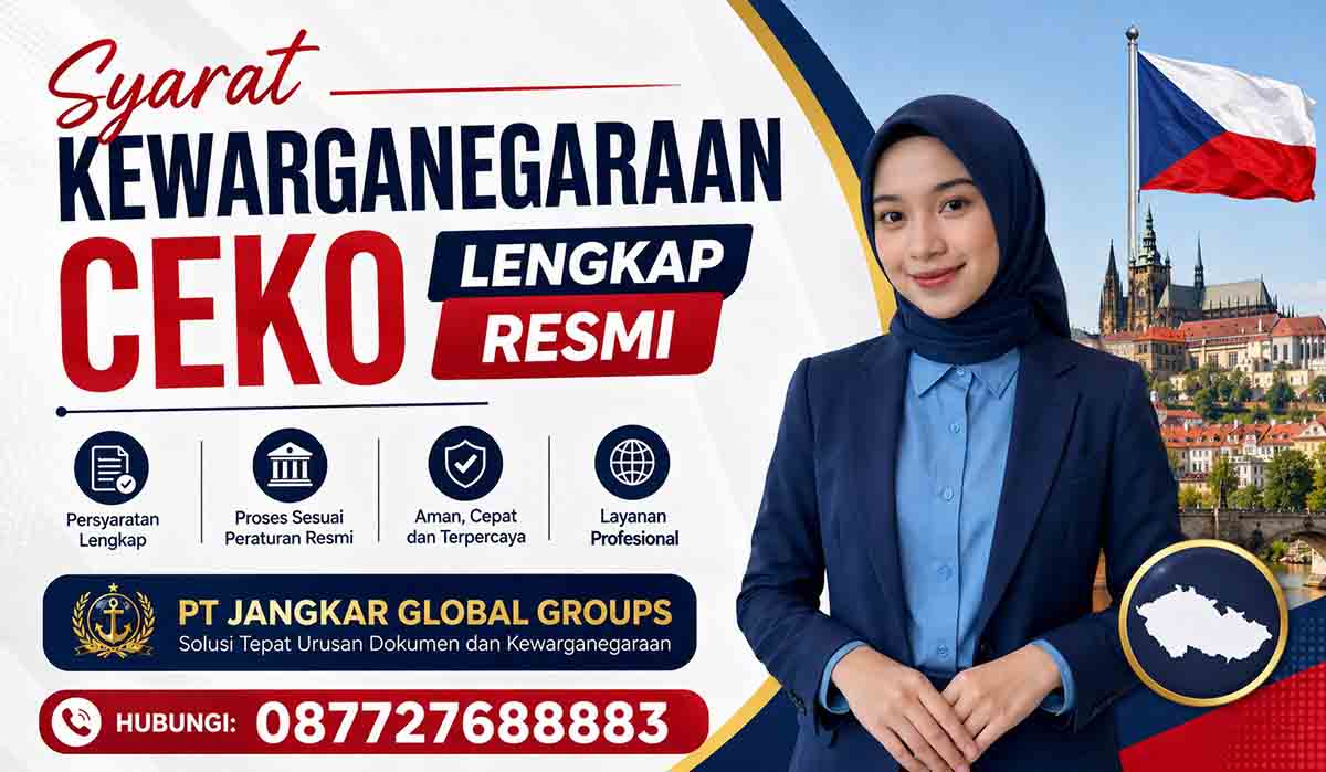 Syarat Kewarganegaraan Ceko Lengkap Resmi