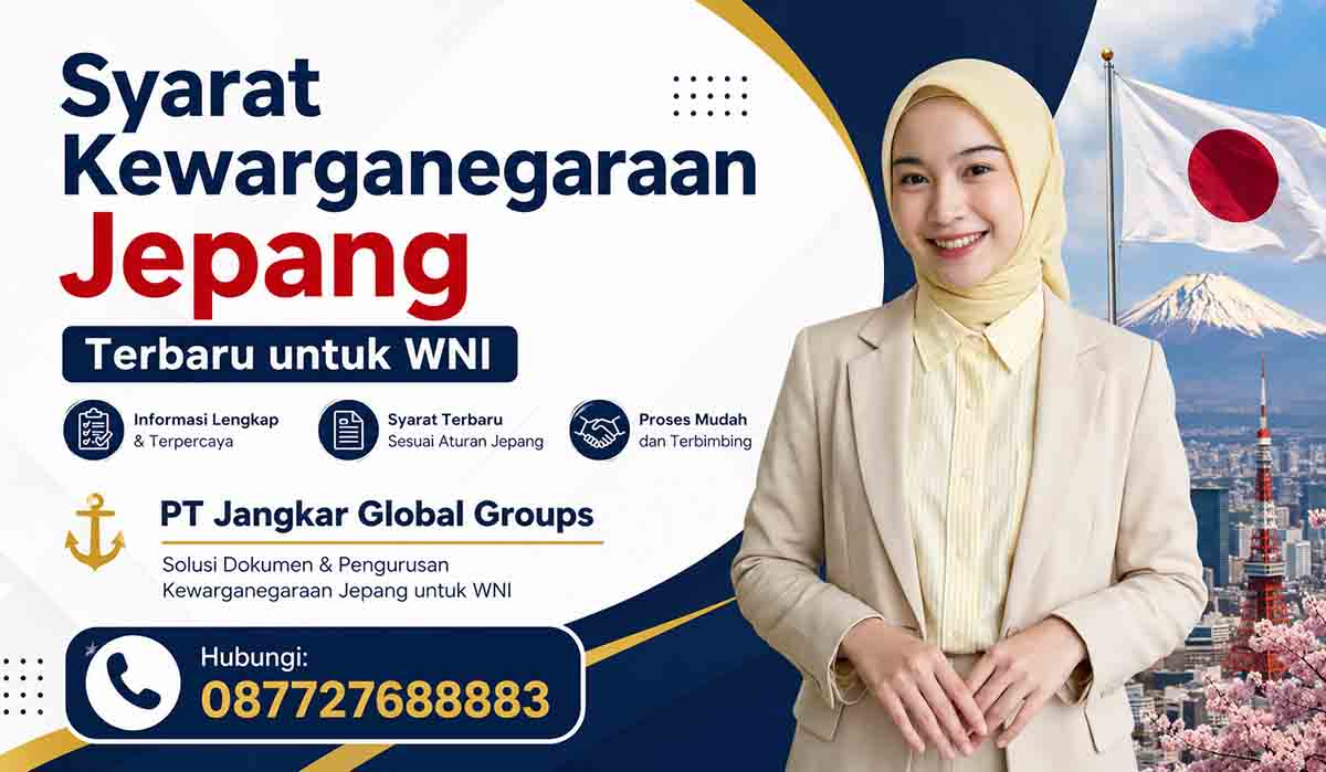 Syarat Kewarganegaraan Jepang Terbaru untuk WNI