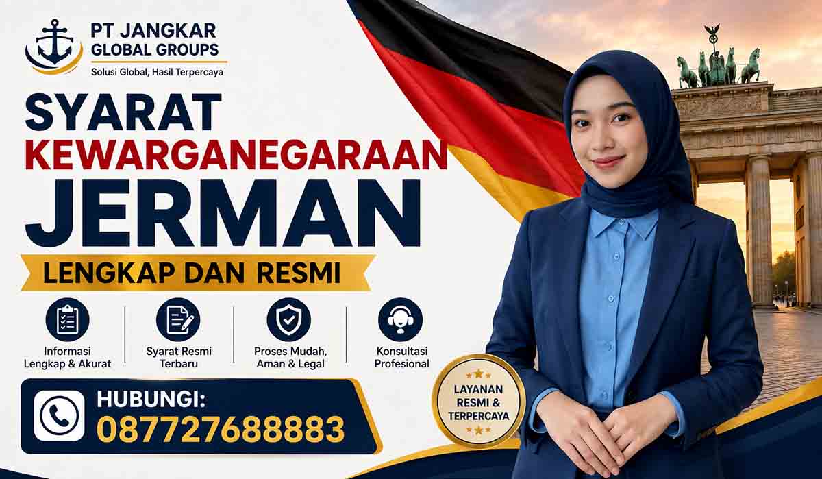 Syarat Kewarganegaraan Jerman Lengkap dan Resmi