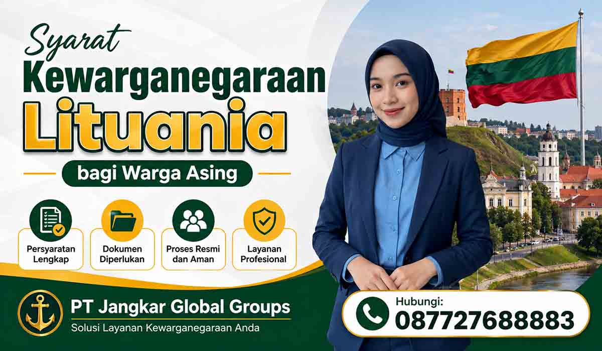 Syarat Kewarganegaraan Lituania bagi Warga Asing