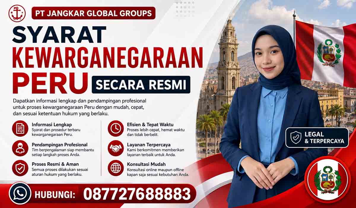Syarat Kewarganegaraan Peru Secara Resmi