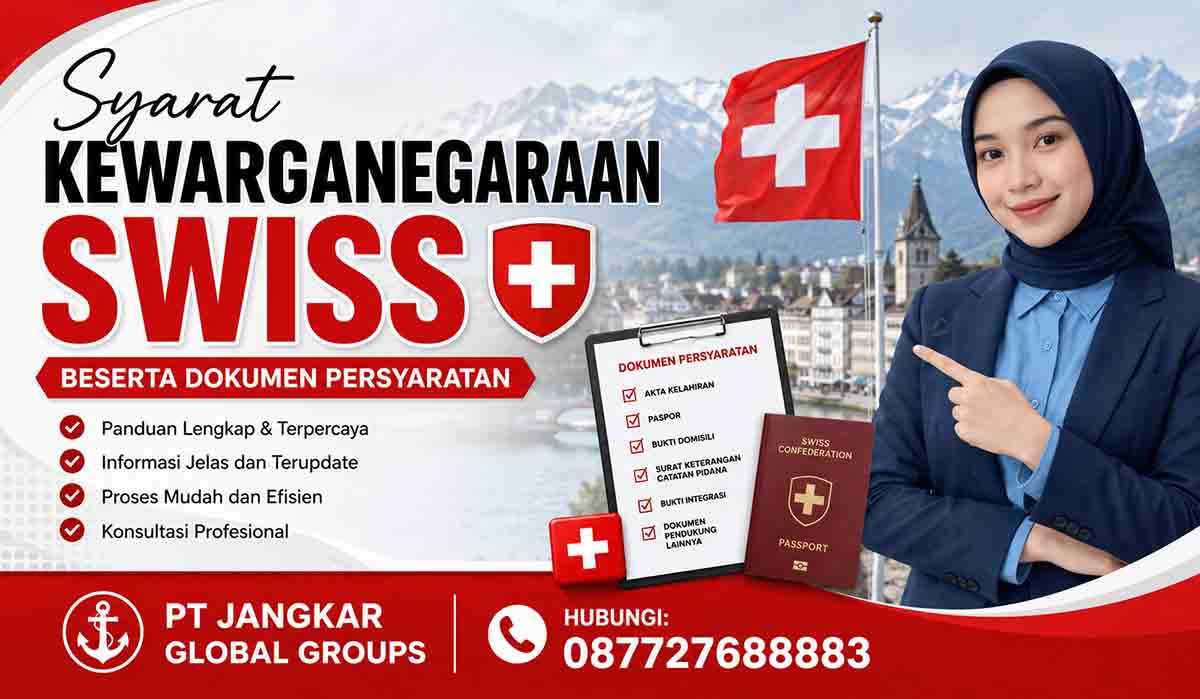 Syarat Kewarganegaraan Swiss Beserta Dokumen Persyaratan