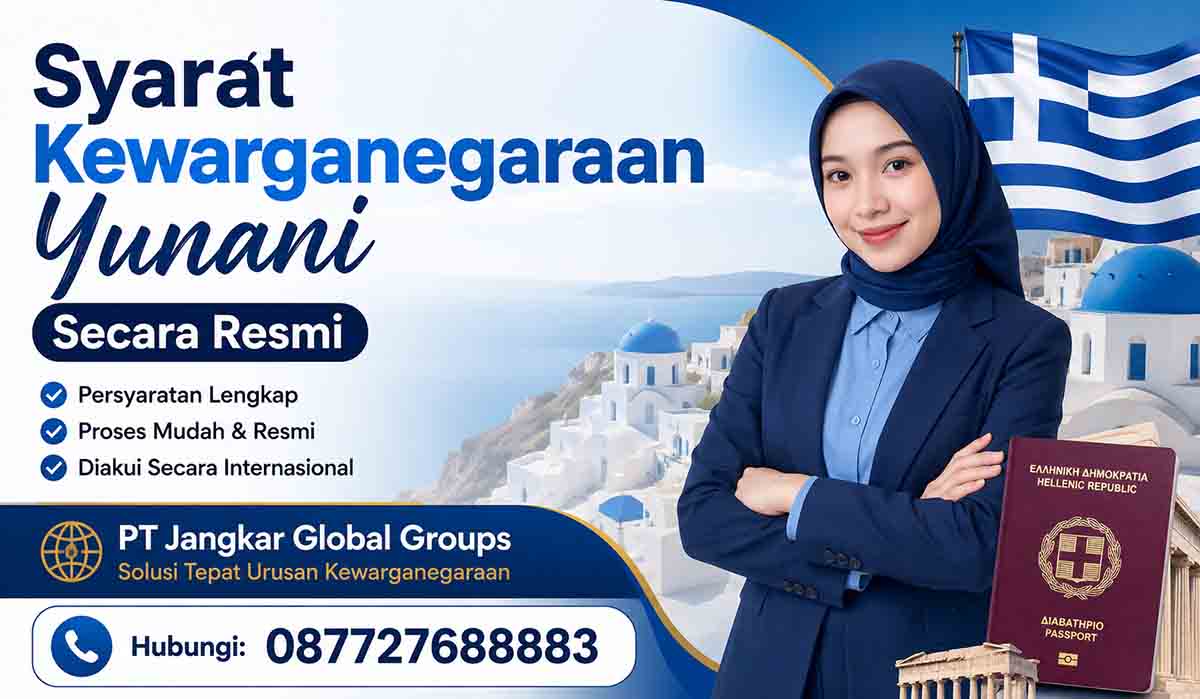 Syarat Kewarganegaraan Yunani Secara Resmi