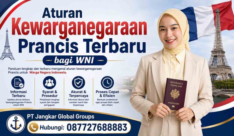 Aturan Kewarganegaraan Prancis Terbaru bagi WNI