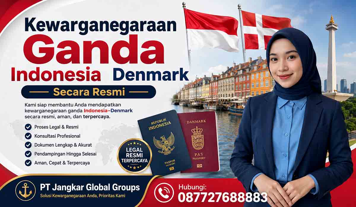 Kewarganegaraan Ganda Indonesia Denmark Secara Resmi