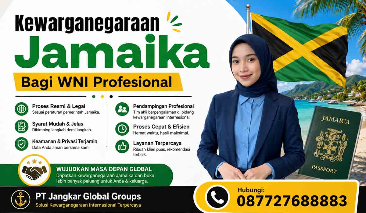 Kewarganegaraan Jamaika Bagi WNI Profesional