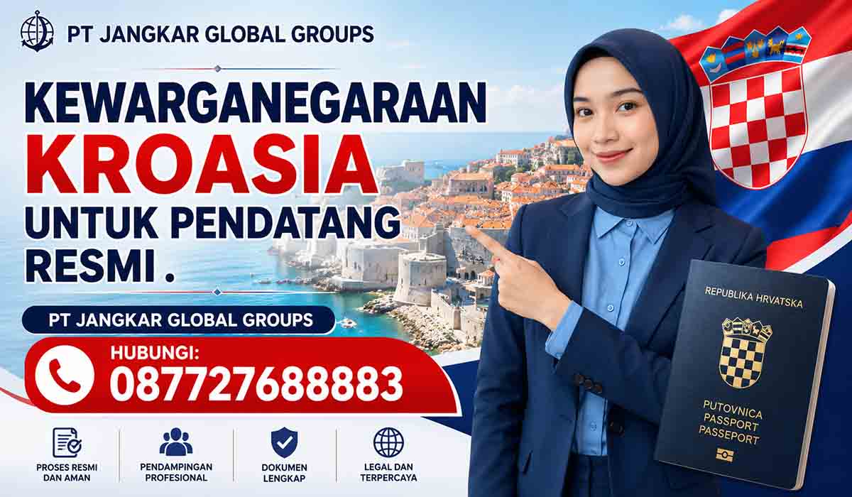 Kewarganegaraan Kroasia Untuk Pendatang Resmi