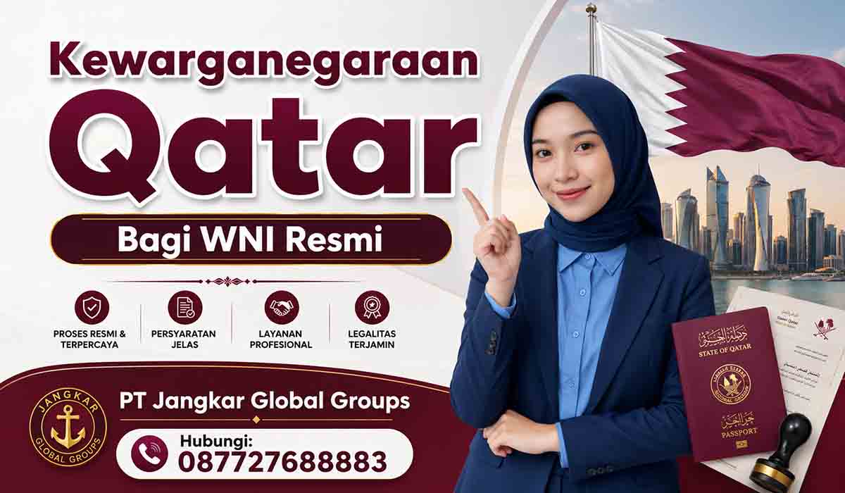 Kewarganegaraan Qatar Bagi WNI Resmi