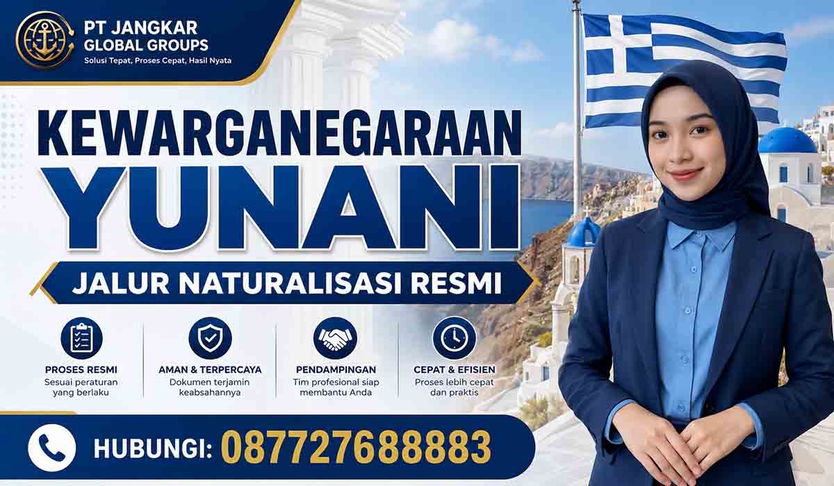 Kewarganegaraan Yunani Jalur Naturalisasi Resmi