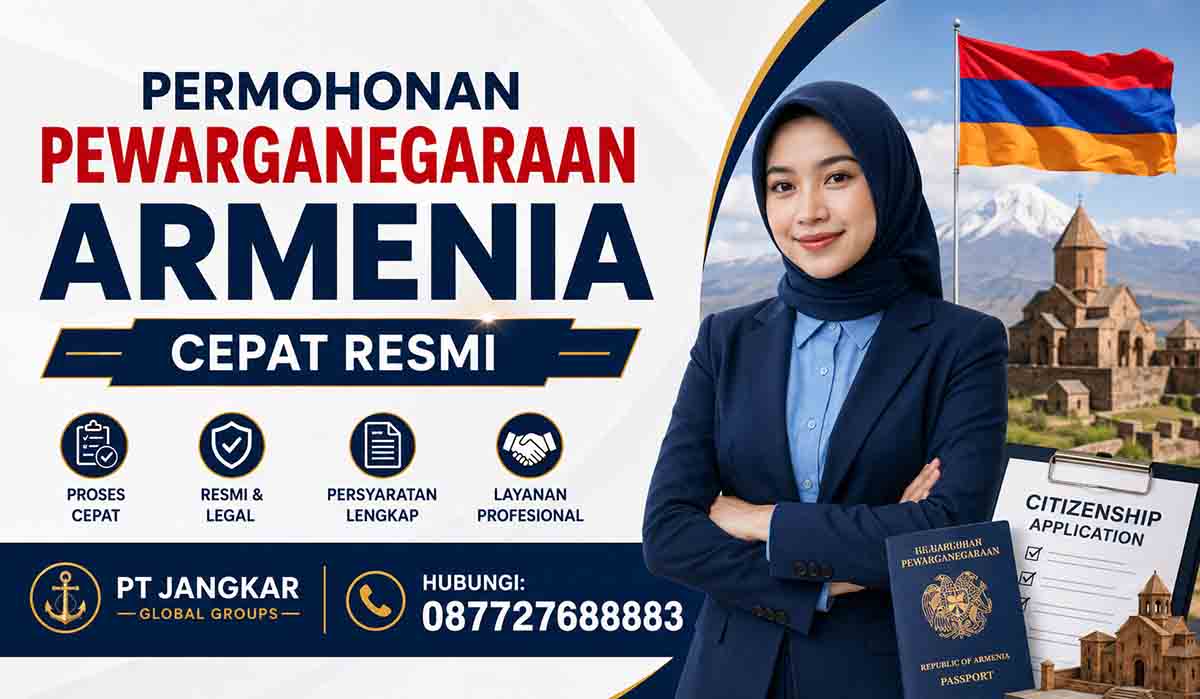 Permohonan Pewarganegaraan Armenia Cepat Resmi