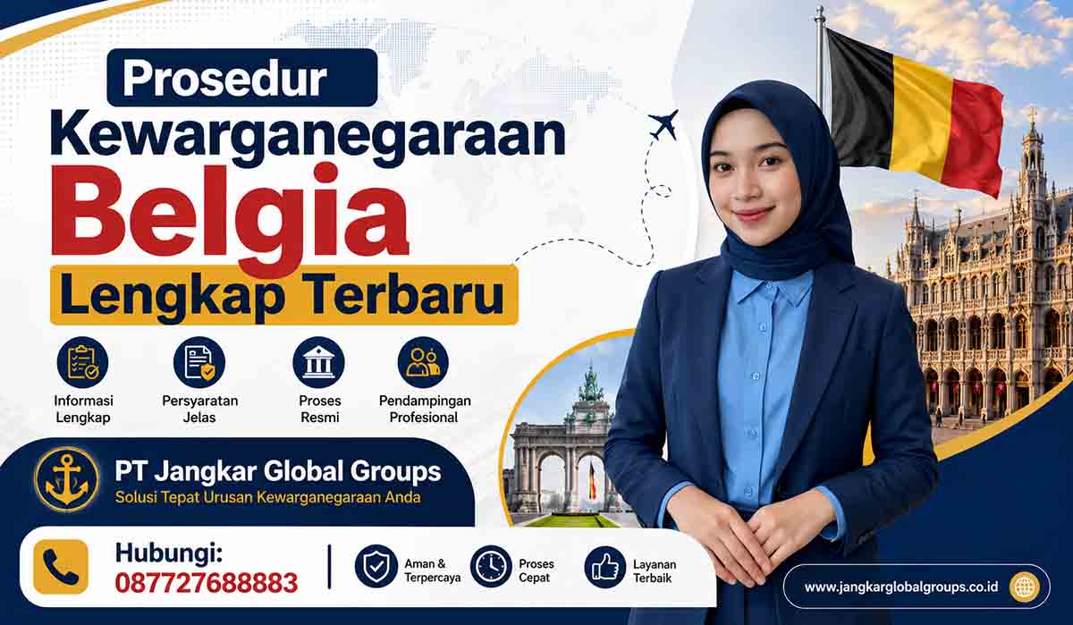 Prosedur Kewarganegaraan Belgia Lengkap Terbaru